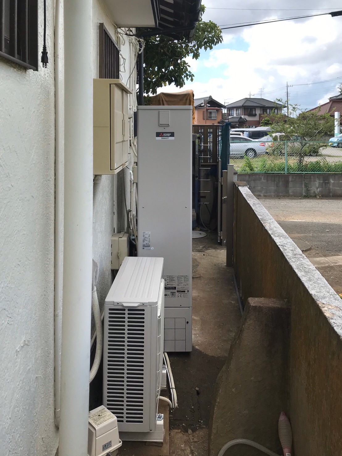 神奈川県横浜市港北区菊名エコキュート交換工事A様